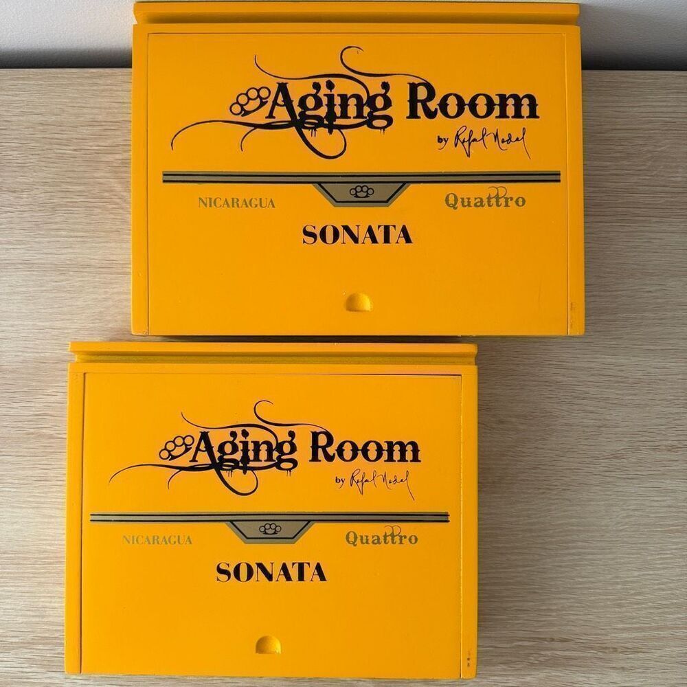 Aging Room Sonata 2 Empty Cigar Boxes